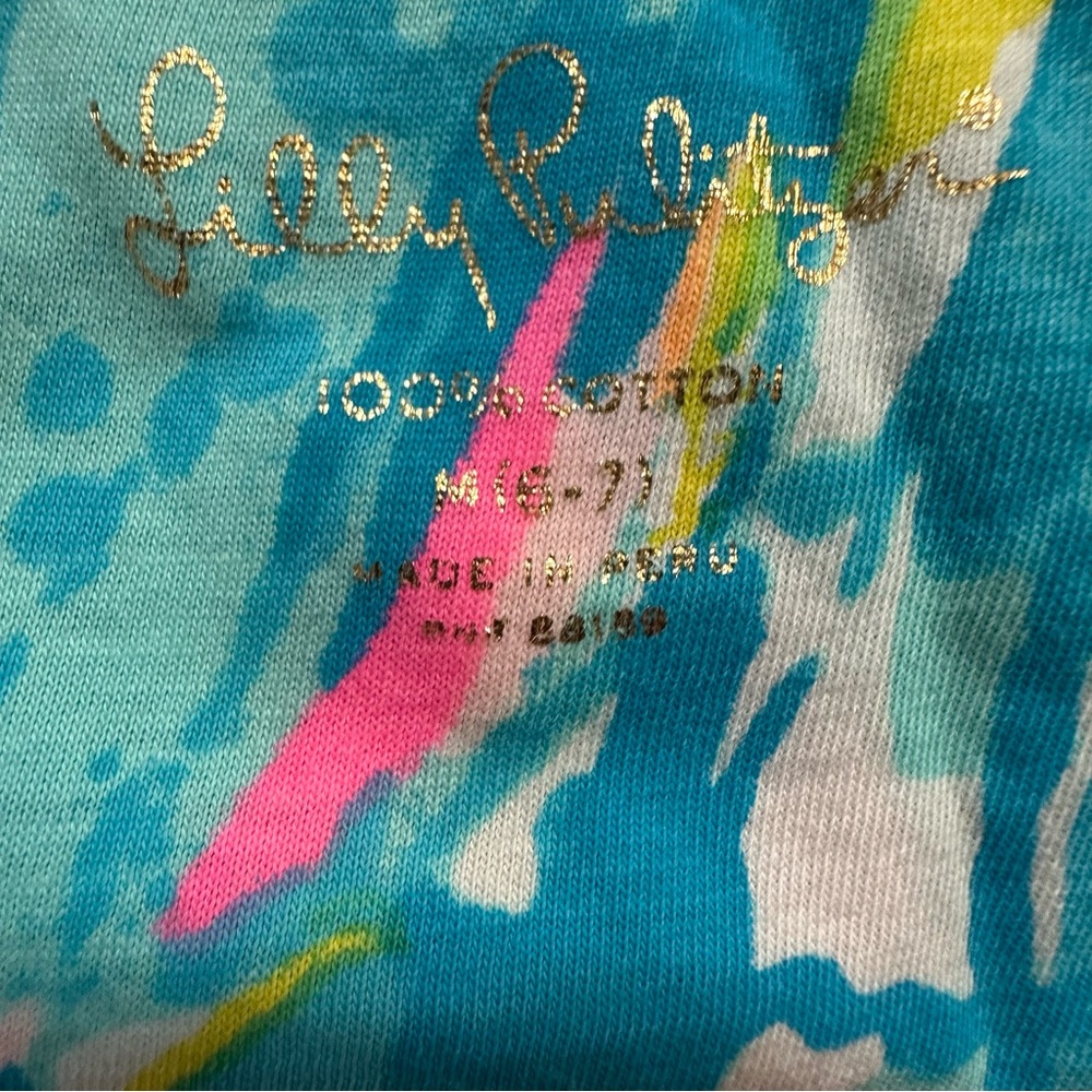 Lilly Pulitzer Beach & Bae -girls wide leg romper / jumpsuit- summer - Picture 7 of 9